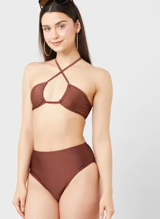 High Leg Bikini Bottom 