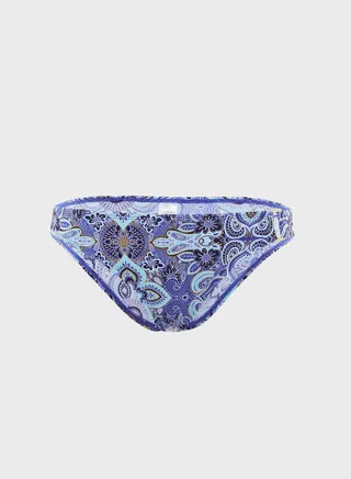 Printed Bikini Bottom 