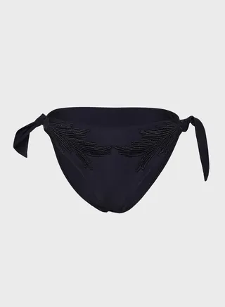 Lace Applique Tie Side Brief 