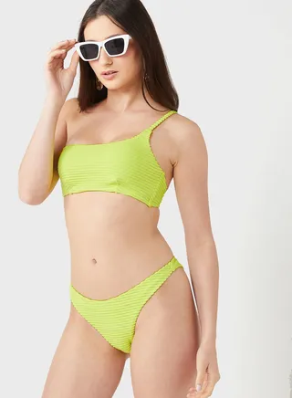 High Leg Bikini Bottom 