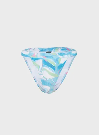 Java Marble High Leg Brazilian Brief 