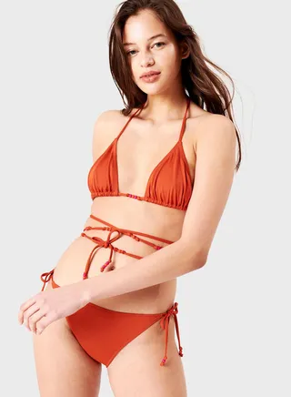 High Leg Bikini Bottom 