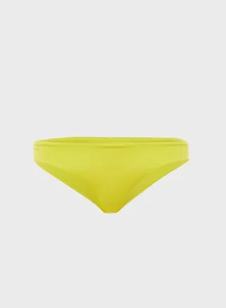 Solid Cheeky Bikini Bottom 