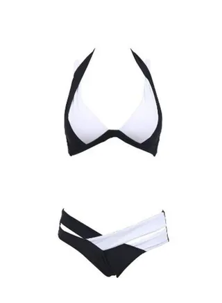 Criss Cross Bikini Set Multicolour 