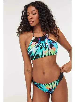 Side Loop Bikini Bottoms Black 