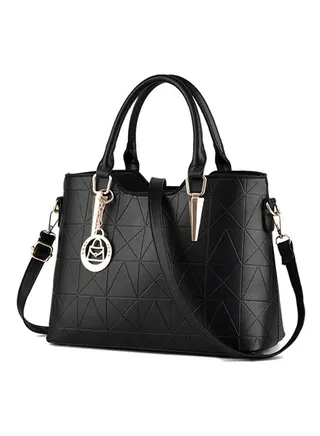 Adjustable Shoulder Bag Black 