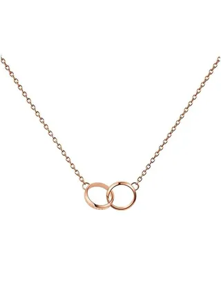 Daniel Wellington Elan Necklace Rose Gold Stainless Steel (316L) And Rose Gold Plating 