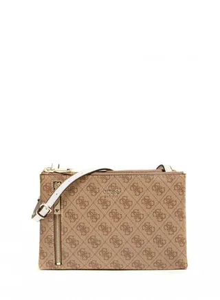 NAYA DOUBLE ZIP CROSSBODY 