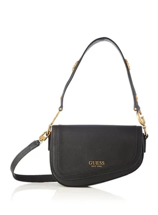 Guess G Dream eco-leather asymmetric saddle bag 