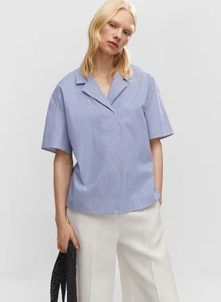Stripe Detail Shirt 