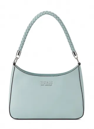 GUESSS Curtin Top-Zip Shoulder Bag Blue 