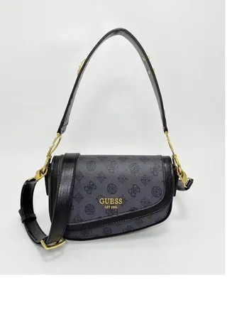2023 Fashion Sestri Logo Saddle Bag Armpit Bag Ladies Shoulder Bag Black Print 