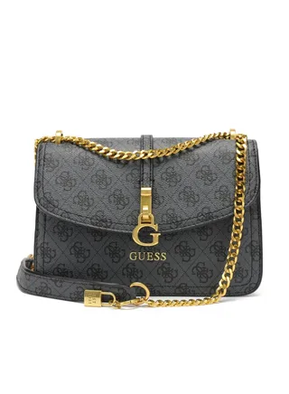 GUESS G James Logo Convertible Xbody Flap Bag 