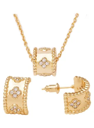 Women's Earring And Necklace Set 