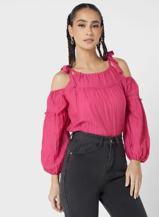 Cold Shoulder Top 