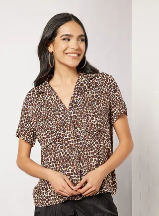 Leopard Print Shirt 