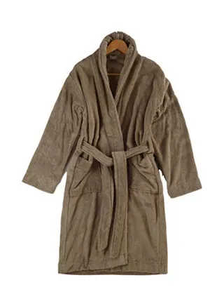 Comfort Soft Bathrobe Biege 5XLcm 