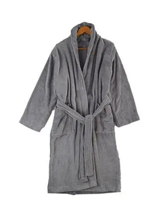 Comfort Soft Bathrobe Grey 5XLcm 
