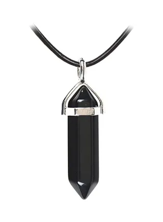 Quartz Chain Crystal Pendant Necklace 