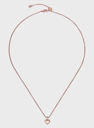 Sarroha Crystal  Heart Pendant Necklace