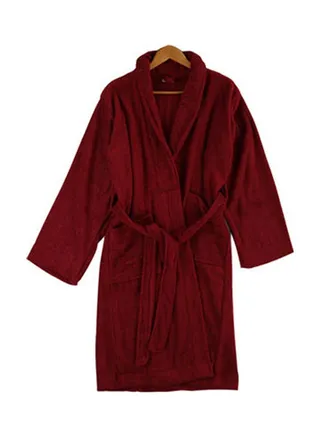 Comfort Soft Bathrobe Burgundy 6XLcm 