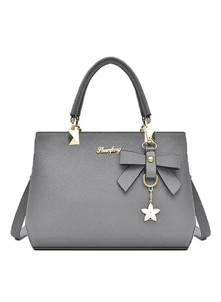 Polyesteramide shoulder bag Grey 