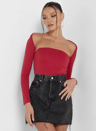 2in1 Neck Fitted Top 