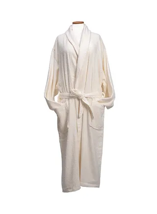 Bath Robe White Medium 