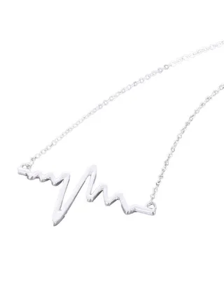ECG Pendant Necklace 