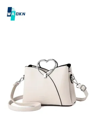 New Trend, Fashionable and Caring Handbag, Ladies Simple and Generous Shoulder Bag, Commuting Crossbody Bag Sling Bag Side Bag 