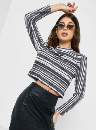 Horizontal Striped Top 