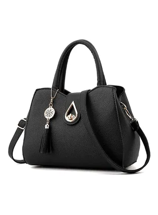 Adjustable Crossbody Bag Black 