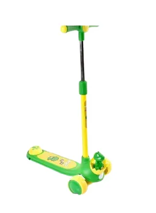 Green and orange scooter for sss children 