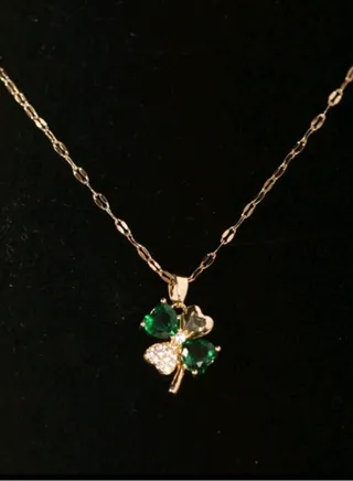 Trendy Stainless Steel Gold Plated Necklace For Women 