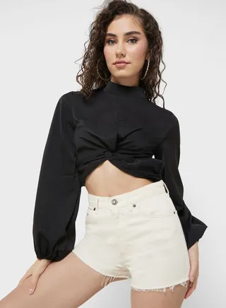 Urban Minx Puff Sleeve Top 