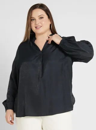 V-Neck Knitted Top 