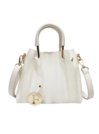 Stylish Shoulder Bag White 