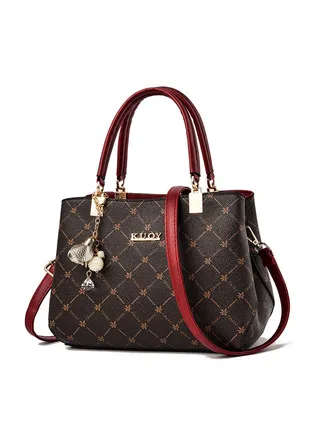 Crossbody Purses and Handbags for Women PU Leather Tote Top Handle Satchel Shoulder Bags 26*13*19CM 