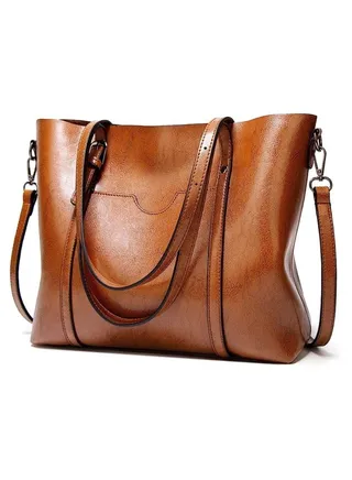 Goolsky Womens Leather Purses and Handbags Top Handle Satchel Bags Tote Bags Tote Purses for Women 
