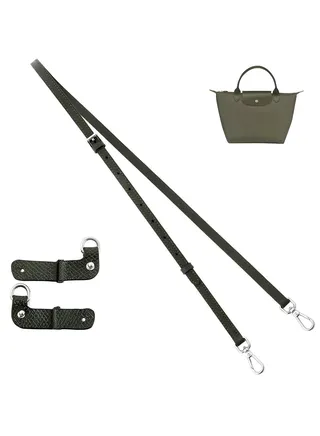 Skycare Genuine Leather Purse Straps - Adjustable Shoulder Strap for Longchamp Mini Bags 