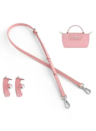 Skycare Genuine Leather Purse Straps - Adjustable Shoulder Strap for Longchamp Mini Bags 