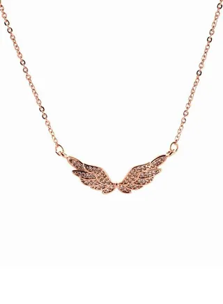 Zircon Clavicle Necklace 