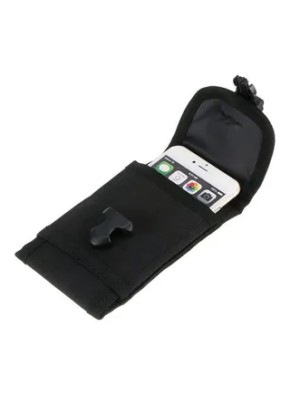 Multi Functional Mobile Phone Pouch Black 