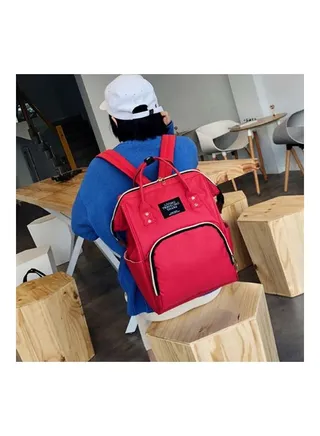 Multifunctional Shoulder Bag With Strap red 