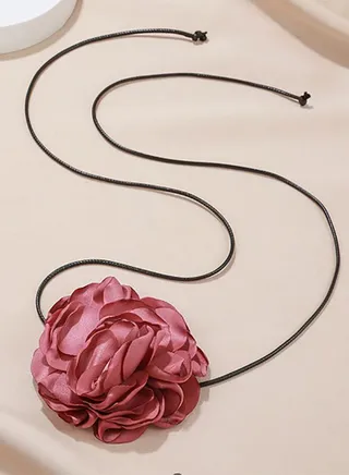 Floral Applique Choker