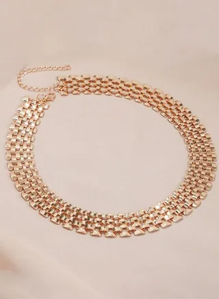 Wide Chain Necklace