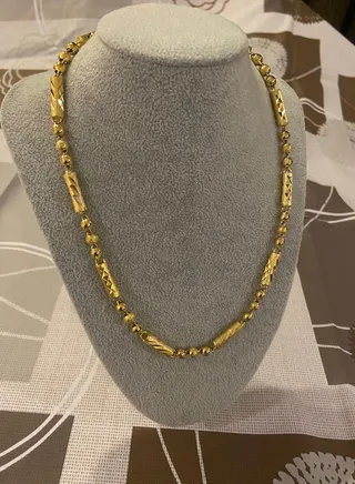 Elegant 18k Gold Plated Necklace For Women 