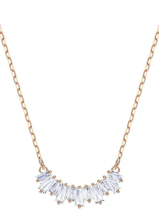 Sunshine White Rose Gold Plating Necklace 
