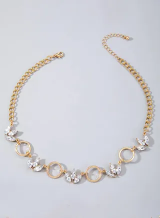 Circle Link Chain Necklace