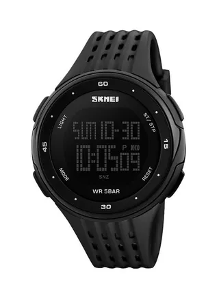 Men's Water Resistant Rubber Digital Sport Watch 1219 